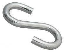 Крючок S-образный 6мм Fixbox оцинкованный (2 шт)  картинка